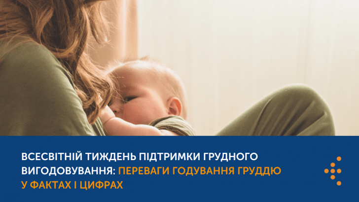 Всесвітній тиждень підтримки грудного вигодовування: переваги годування груддю у фактах і цифрах Всесвітній тиждень підтримки грудного вигодовування: переваги годування груддю у фактах і цифрах